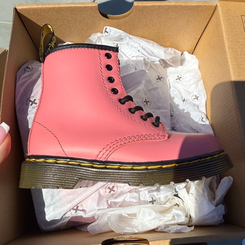 Dr. Martens Bubblegum Pink Boots
